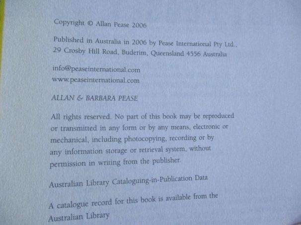 PEOPLE SKILLS FOR LIFE - ALLAN & BARBARA PEASE