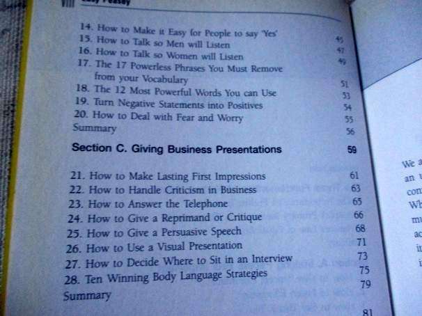 PEOPLE SKILLS FOR LIFE - ALLAN & BARBARA PEASE