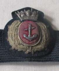 VINTAGE BRITISH MERCHANT NAVY CAP BADGE