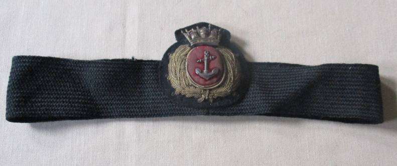 VINTAGE BRITISH MERCHANT NAVY CAP BADGE