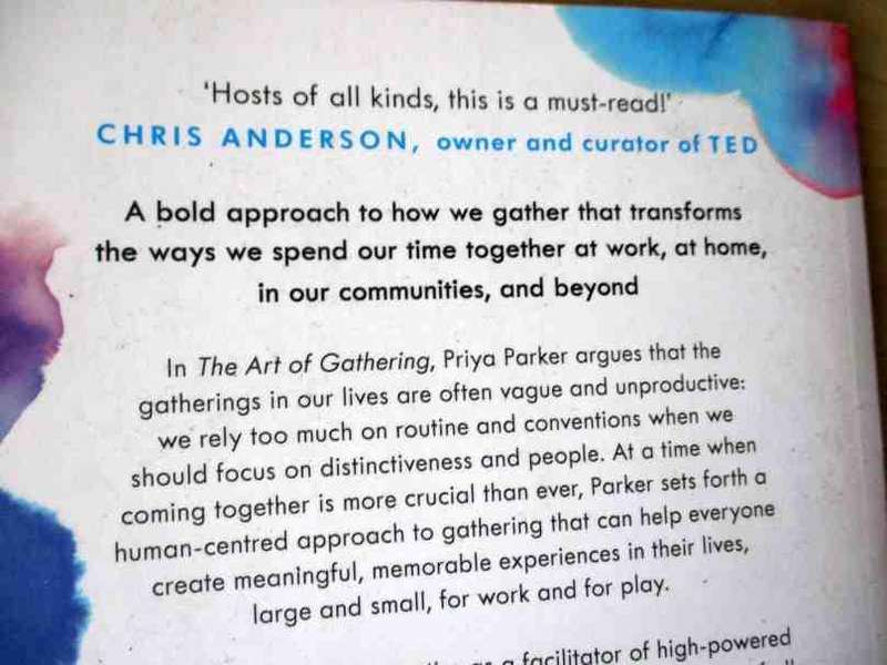 THE ART OF GATHERING - HOW WE MEET AND WHY IT MATTERS - PRIYA PARKER