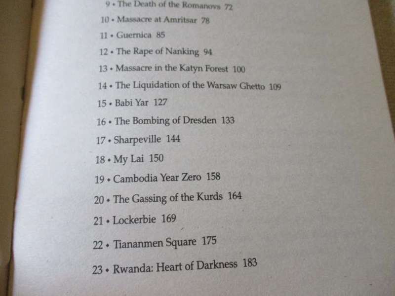 THE WORLD'S WORST ATROCITIES     - NIGEL CAWTHORNE