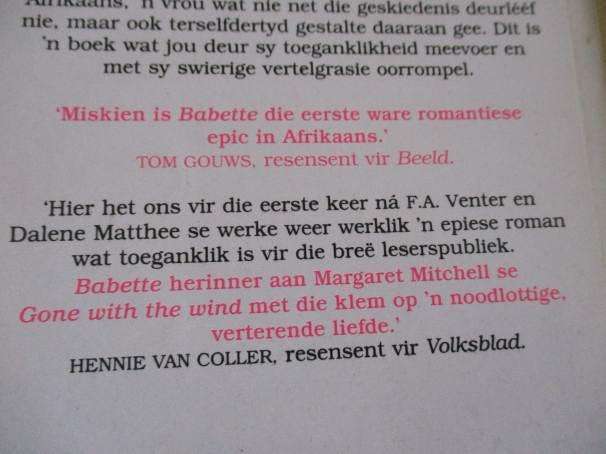 BABETTE - JEANETTE FERREIRA