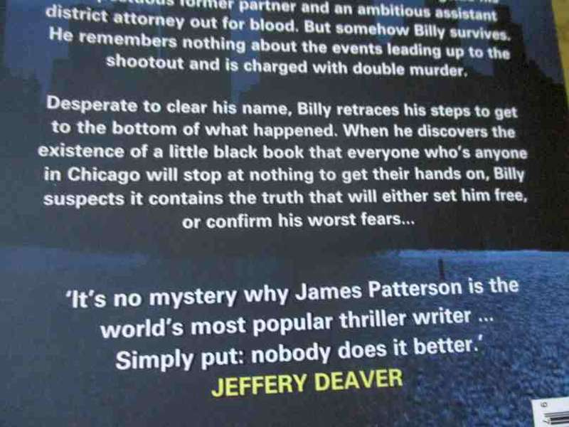 THE BLACK BOOK - JAMES PATTERSON AND DAVID ELLIS