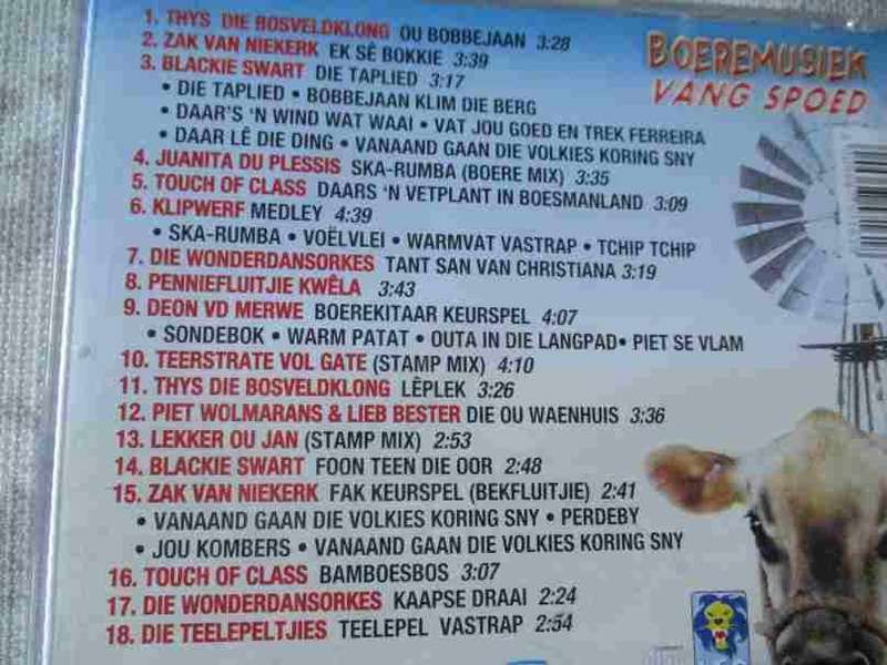 BOEREMUSIEK VAN SPOED - 32 VUURVARM DANSTREFFERS ( CD )