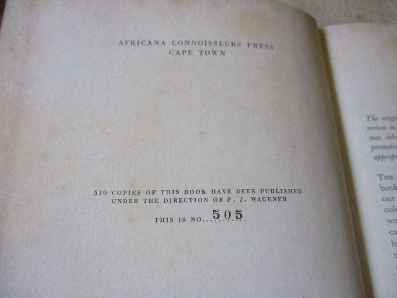 PETRUS BORCHARDUS BORCHERDS- AN AUTOBIOGRAPHICAL MEMOIR ( limited edition )