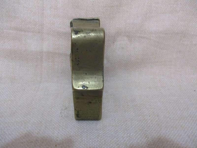 BRASS MILITARY GUN POWER HOLDER