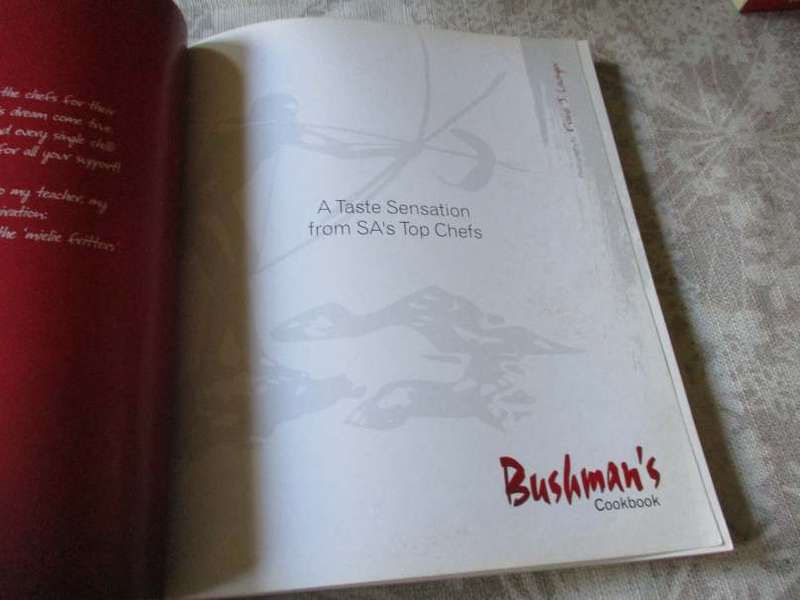 BUSHMAN'S COOKBOOK - A TASTE SENSATION FROM SA'S TOP CHEFS