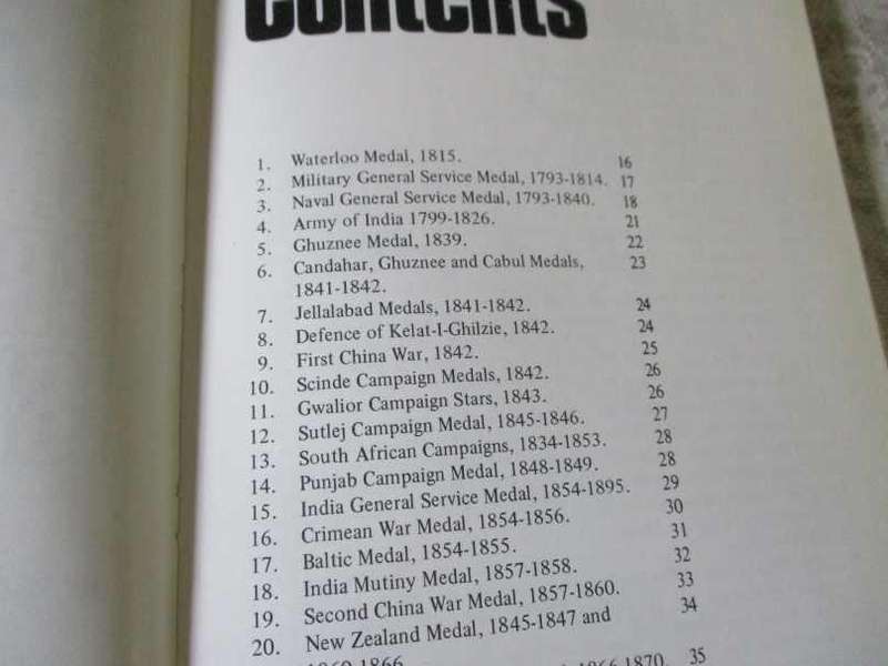 CAMPAIGN MEDALS OF THE BRITISH ARMY 1815 - 1972 - AN ILLUSTRATED REFERENCE GUIDE FOR COLLECTORS -