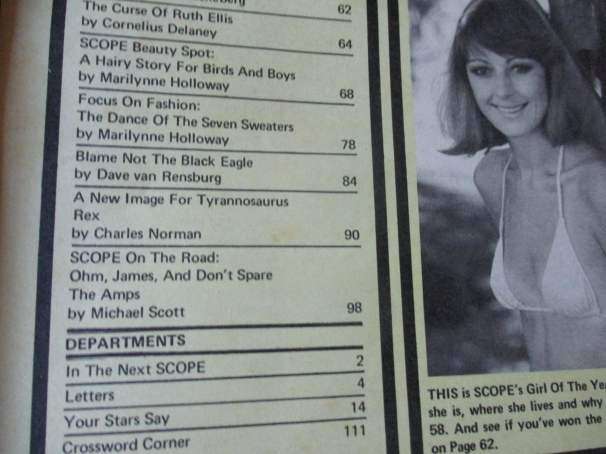 SCOPE MAGAZINE 18 APRIL 1975 ( jackie onassis, censorhip sa, middle-east, pauline graham ct