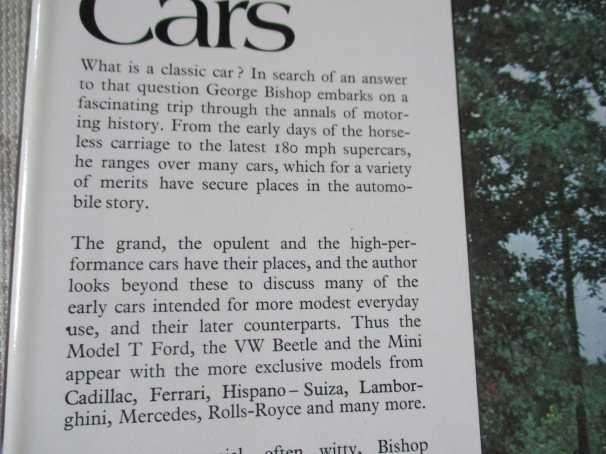 CLASSIC CARS - GEORGE BISHOP
