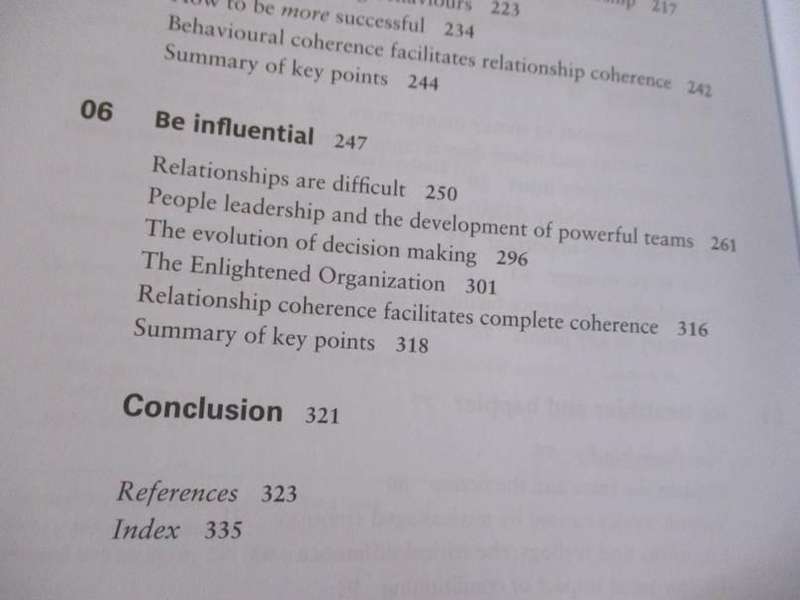 COHERENCE - THE SECRET SCIENCE OF BRILLIAN LEADERSHIP - DR ALAN WATKINS ( signed )