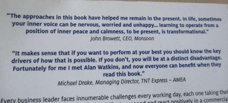 COHERENCE - THE SECRET SCIENCE OF BRILLIAN LEADERSHIP - DR ALAN WATKINS ( signed )