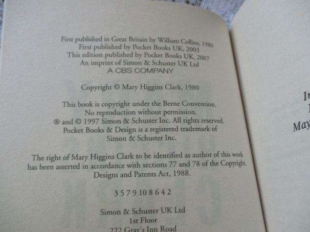 THE CRADLE WILL FALL - MARY HIGGINS CLARK