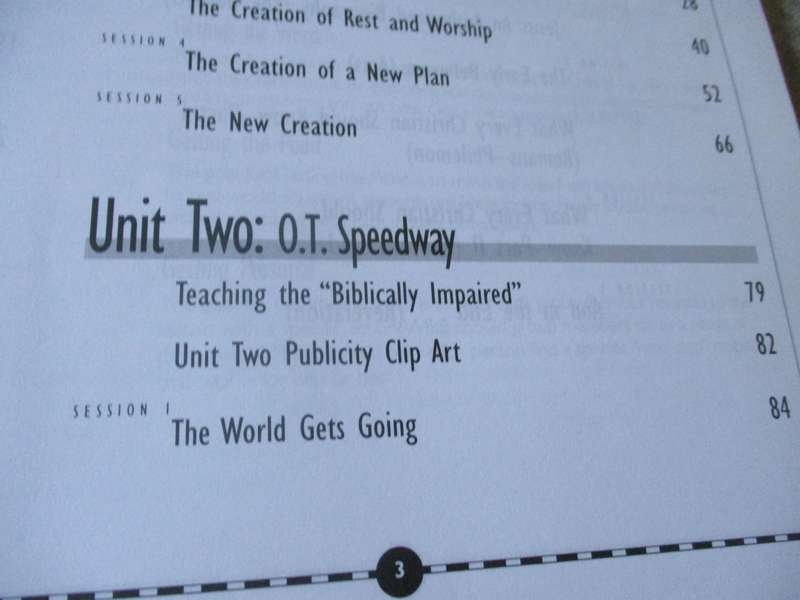 DO I KNOW WHAT THE BIBLE SAYS ? - CUSTOM CURRICULUM - JUNIOR HIGH / MIDDLE SCHOOL