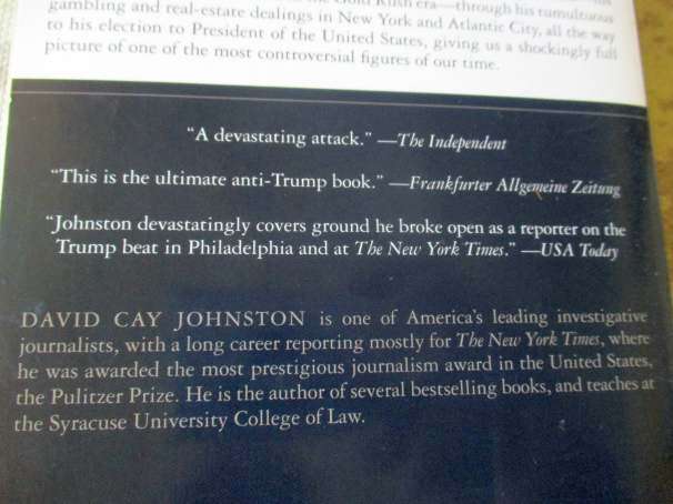 THE MAKING OF DONALD TRUMP - DAVID CAY JOHNSTON