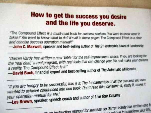 THE COMPOUND EFFECT - MULTIPLYING YOUR SUCCESS ONE SIMPLE STEP AT A TIME - DARREN HARDY