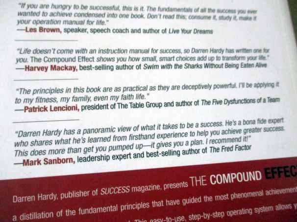 THE COMPOUND EFFECT - MULTIPLYING YOUR SUCCESS ONE SIMPLE STEP AT A TIME - DARREN HARDY