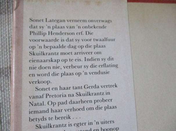 ERFGENAAM VAN SKUILKRANTZ - CHRISTO VAN DER MERWE