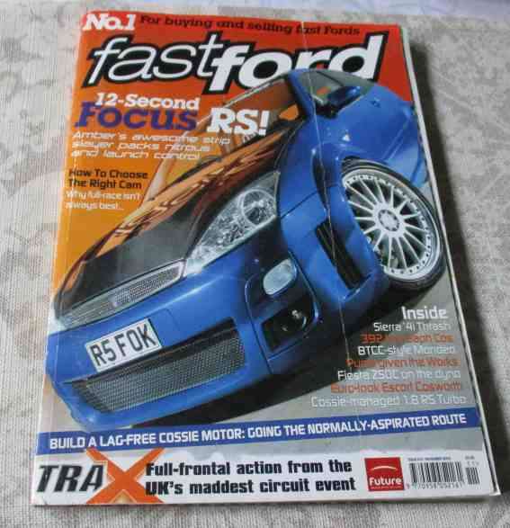 FAST FORD MAGAZINE NOVEMBER 2005 ISSUE 233 - MAGAZINE