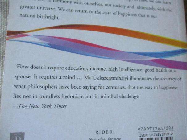 FLOW - THE CLASSIC WORK ON HOW TO ACHIEVE HAPPINESS - MIHALY CSIKSZENTMIHALYI