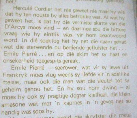 DIE GEHEIM VAN HERCULE' CORDIER - ENA MURRAY