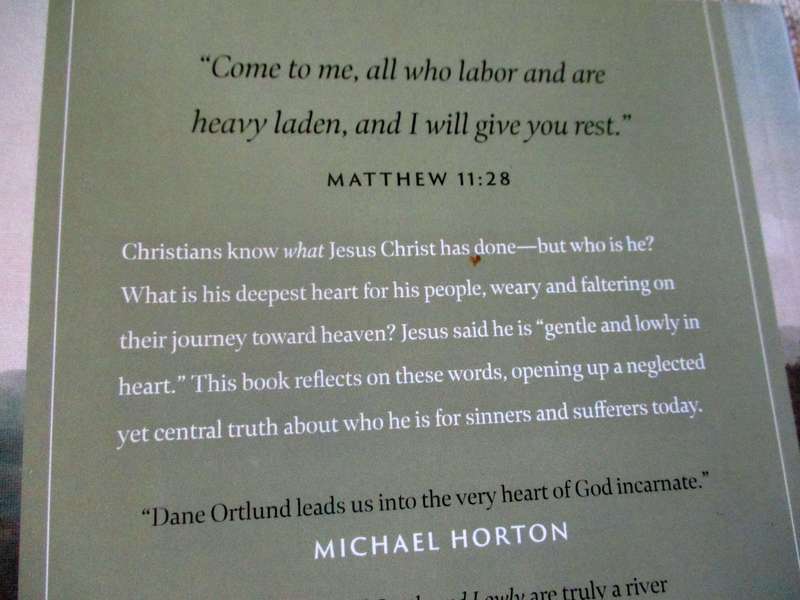 GENTLE AND LOWLY - THE HEART OF CHRIST FOR SINNERS AND SUFFERS - DANE ORTLUND