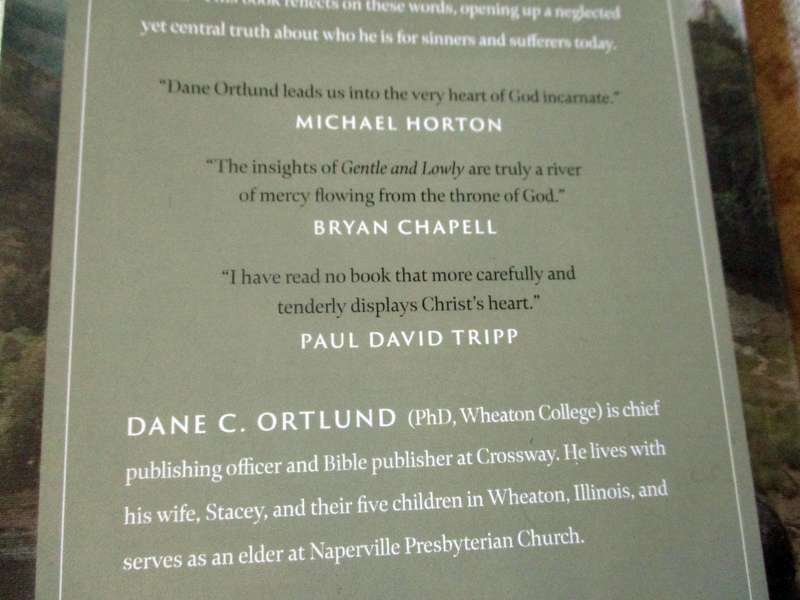 GENTLE AND LOWLY - THE HEART OF CHRIST FOR SINNERS AND SUFFERS - DANE ORTLUND