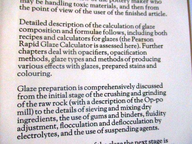 GLAZES FOR THE CRAFT POTTER - HARRY FRASER