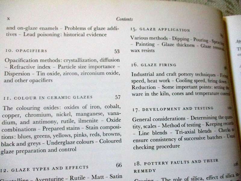 GLAZES FOR THE CRAFT POTTER - HARRY FRASER