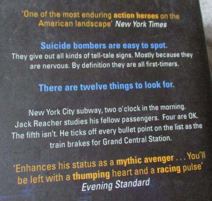 GONE TOMORROW - LEE CHILD