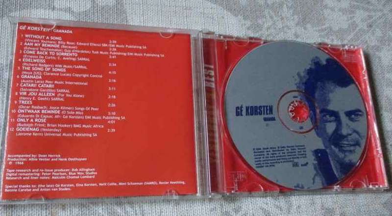 GE KORSTEN - GRANADA  ( CD )