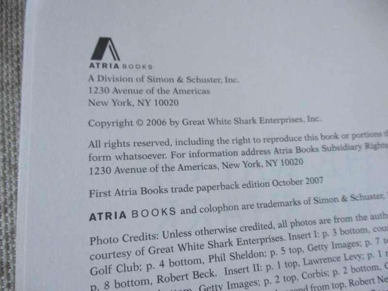 THE WAY OF THE SHARK - LESSONS ON GOLF, BUSINESS, AND LIFE - GREG NORMAN