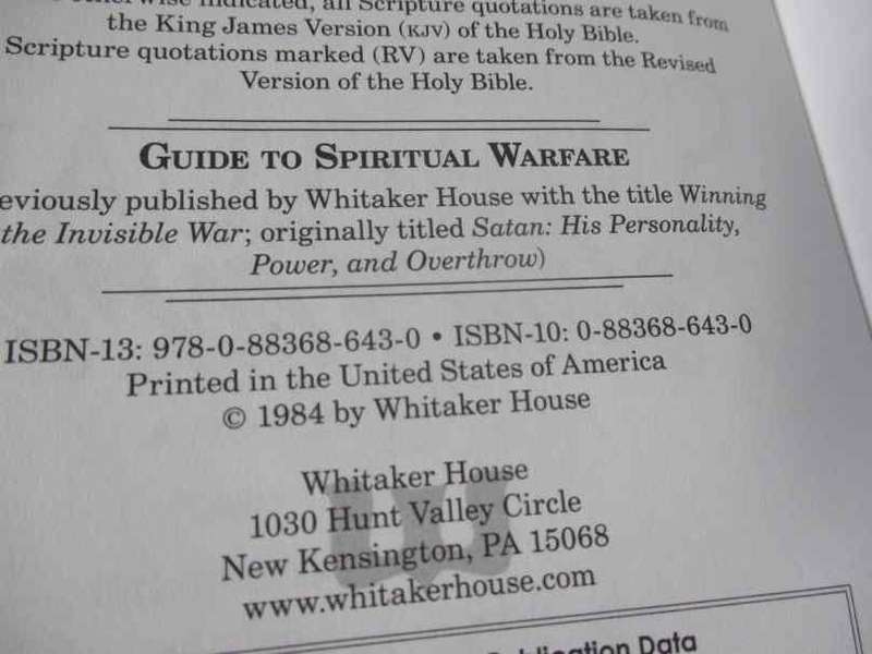 GUIDE TO SPIRITUAL WARFARE - E.M. BOUNDS