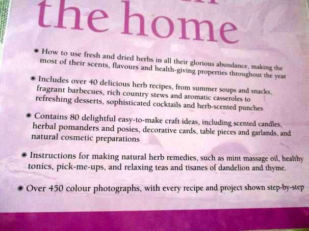 HERBS IN THE HOME - HOW TO USE HERBS IN THE HOME, WITH OVER 120 RECIPES, .. - KATHERINE RICHMOND