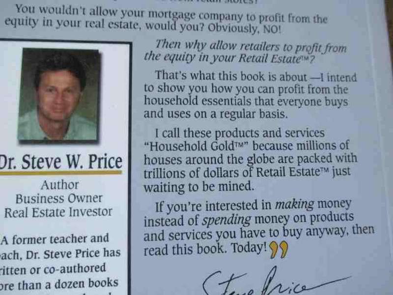 HOUSEHOLD GOLD - HOW TO CONVERT HOUSEHOLD EXPENSES INTO HOUSEHOLD INCOME - AND OWN YOUR OWN LIFE ...
