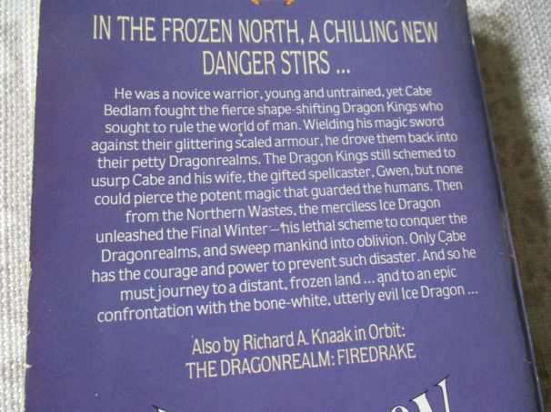 ICEDRAGON - THE DRAGONREALM - RICHARD A KNAAK