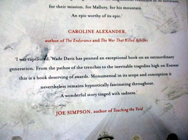INTO THE SILENCE - THE GREAT WAR, MALLORY AND THE CONQUEST OF EVEREST - WADE DAVIS