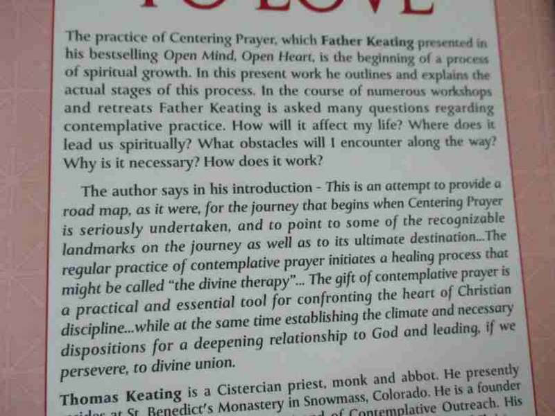 INVITATION TO LOVE - THE WAY OF CHRISTIAN CONTEMPLATION - THOMA KEATING