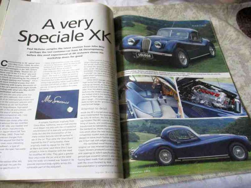 JAGUAR WORLD MONTHLY MAGAZINE NOVEMBER 2005
