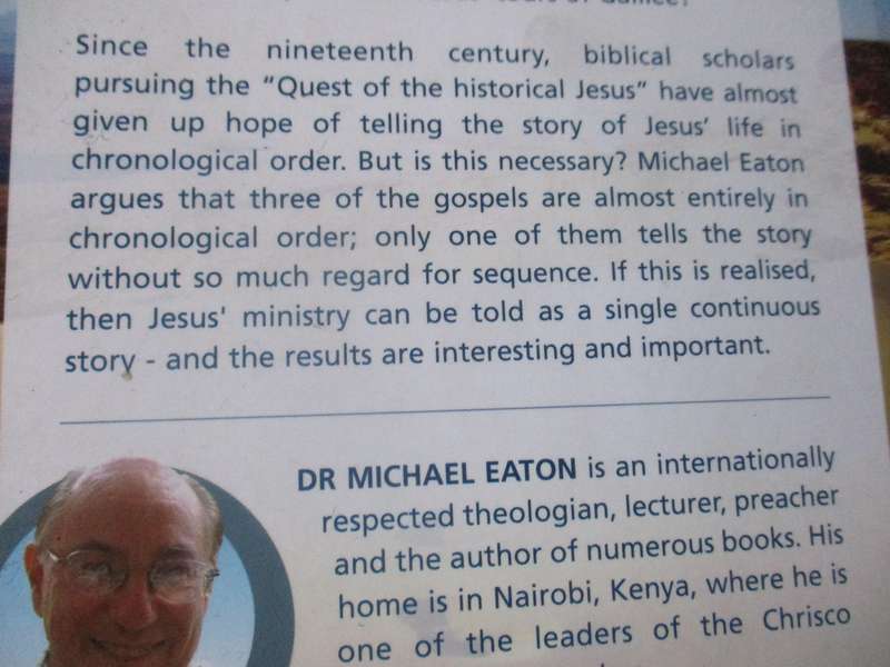 THE JESUS OF THE GOSPELS - THE APPROACH TO MAXIMUM FAITH - MICHAEL EATON
