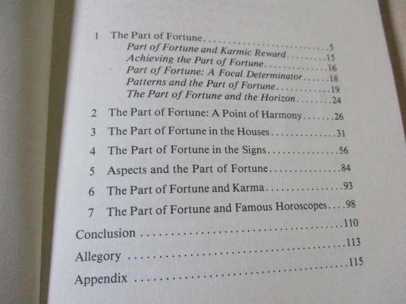 KARMIC ASTROLOGY - VOLUME III - JOY AND THE PART OF FORTUNE