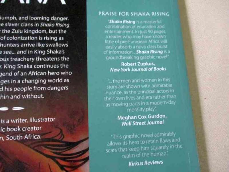 KING SHAKA - ZULU LEGEND - LUKE W MOLVER - THE AFRICAN GRAPHIC NOVEL SERIES
