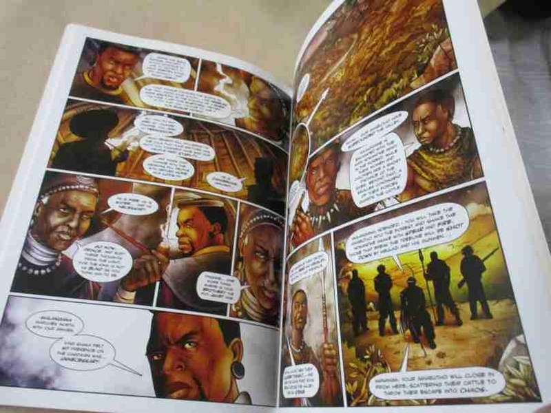 KING SHAKA - ZULU LEGEND - LUKE W MOLVER - THE AFRICAN GRAPHIC NOVEL SERIES