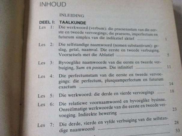 LATYN VIR DIE REGSTUDENT - D.M. KRIEL