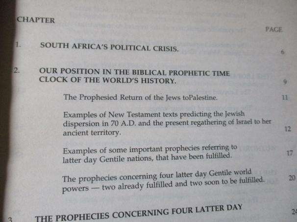 THE LEOPARD KINGDOM OF DANIEL 7:6 - SOUTH AFRICA'S FUTURE IN BIBLE PROPHECY - R HIGGINS