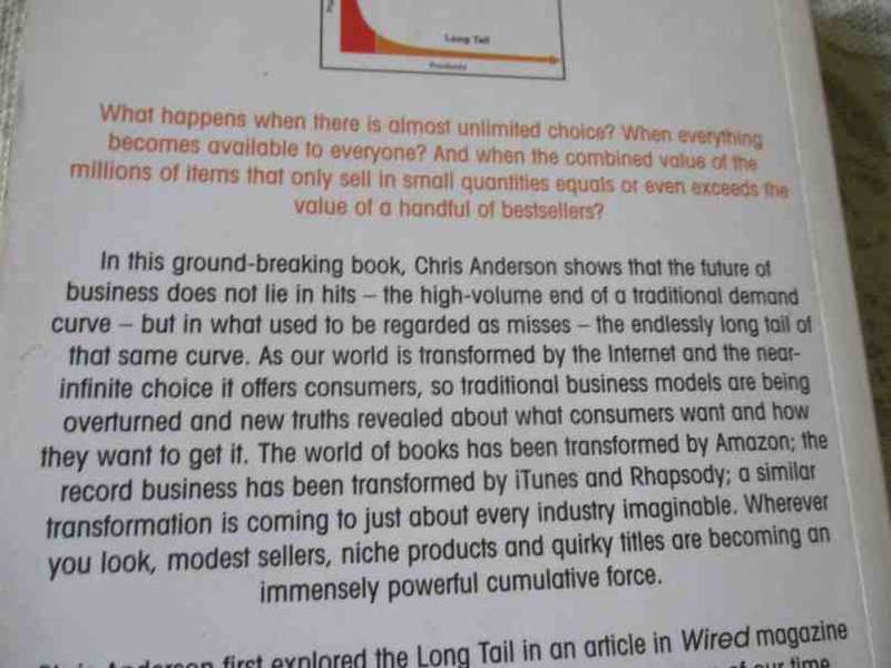THE LONG TAIL - HOW ENDLESS CHOICE IS CREATING UNLIMITED DEMAND - CHRIS ANDERSON
