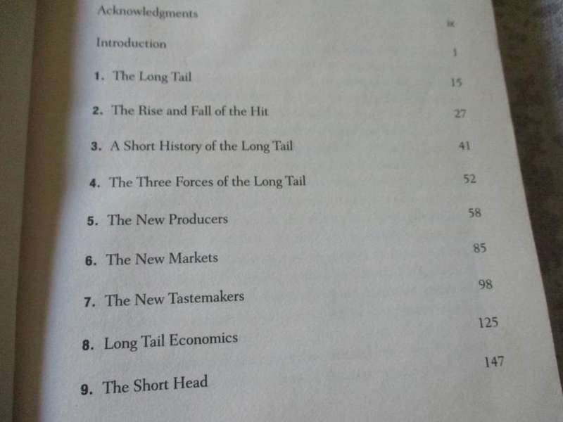 THE LONG TAIL - HOW ENDLESS CHOICE IS CREATING UNLIMITED DEMAND - CHRIS ANDERSON