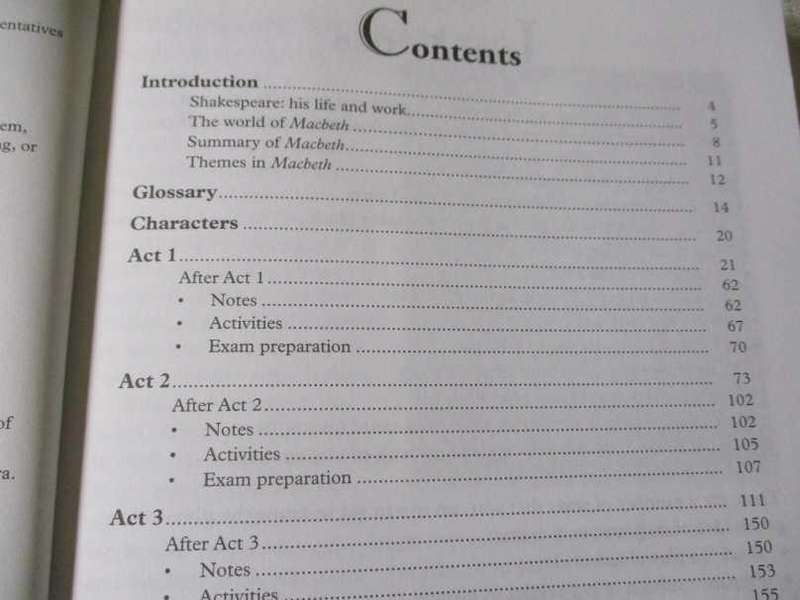 MACBETH - WILLIAM SHAKESPEARE - PLAY AND STUDY NOTES - MASKEW MILLER LONGMAN