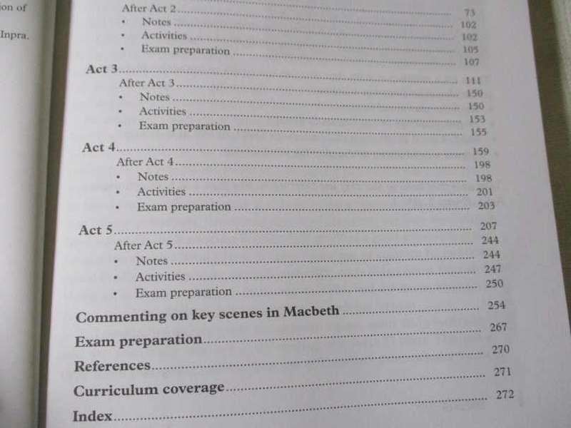 MACBETH - WILLIAM SHAKESPEARE - PLAY AND STUDY NOTES - MASKEW MILLER LONGMAN